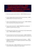 CA Law & Ethics Exam &ndash; BBS QUESTIONS WITH CORRECT ANSWERS GRADED A&plus; FOR 2026 ASSURED EXCEL&excl;&excl;