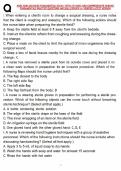 NURS 3280 ADVANCED FUNDAMENTALS EXAM 1 WITH ATI NURS 3280 COMPREHENSIVE NURSING FUNDAMENTALS PRACTICE QUESTIONS AND SKILLS REVIEW A&plus; VERIFIED LATEST VERSION