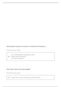 MSSC CLA TEST QUESTIONS WITH CORRECT ANSWERS