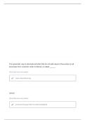 MSSC 4&period;0 QUALITY PRACTICES & MEASUREMENTS QUESTIONS WITH CORRECT ANSWERS