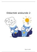 Samenvatting didactiek wiskunde 2 VIVES Kortrijk 2de jaar &lpar;juni&rpar;