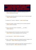 FCTC Final Test Prep ACTUAL EXAM&NewLine;QUESTIONS WITH CORRECT&NewLine;ANSWERS 100&percnt; VERIFIED GRADED&NewLine;A&plus;