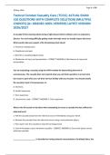 Tactical Combat Casualty Care &lpar;TCCC&rpar; ACTUAL EXAM &NewLine;150 QUESTIONS WITH COMPLETE SOLUTION&rpar; &lpar;MULTIPLE &NewLine;CHOICES&rpar; &lpar;A&plus; GRADED 100&percnt; VERIFIED&rpar; LATEST VERSION &NewLine;2026&sol;2027