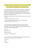 AHA Pediatric Advanced Life Support &lpar;PALS&rpar; FINAL EXAM   &vert;QUESTIONS WITH EXPERT SOLUTIONS&vert;2026 LATEST UPDATED &vert;GET A&plus;