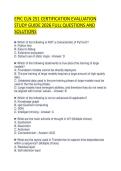 EPPP PRACTICE EXAM SOCIAL&NewLine;PSYCHOLOGY EXAMINATION 2026&NewLine;ACTUAL QUESTIONS WITH CORRECT&NewLine;ANSWERS GRADED A&plus;