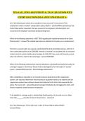 TEXAS ALL LINES ADJUSTER FINAL EXAM  &vert;QUESTIONS WITH EXPERT SOLUTIONS&vert;2026 LATEST UPDATED &vert;GET A&plus;