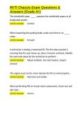 RVTI Chassis Exam Questions & Answers &lpar;Grade A&plus;&rpar;&period;docx&NewLine;&NewLine;