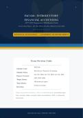 FAC1501 Exam Revision OCT&sol;NOV 2026 Questions & Answers Past Papers 2026 &vert;Introductory Financial Accounting&vert;