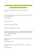 AANP FNP CERTIFICATION EXAM  &vert;100&plus; QUESTIONS WITH EXPERT SOLUTIONS&vert;2026 LATEST UPDATED &vert;GET A&plus;