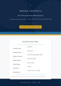 MAT1512 Exam Revision OCT&sol;NOV 2026 Questions & Answers Past Papers 2026 &vert;Calculus A&vert;