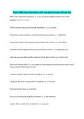 Praxis 5901 Exam Questions with Complete Answers &lpar;Grade A&plus;&rpar; 
