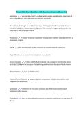 Praxis 5901 Exam Questions with Complete Answers &lpar;Grade A&plus;&rpar; 