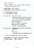 Biologie Thema 1 &vert; De Cel &vert; Samenvatting &vert; 3e Graad &vert; 2025&sol;26