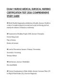 EXAM 5 NUR242 CERTIFICATION TEST 2026&NewLine;COMPREHENSIVE STUDY GUIDE