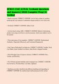 HFMA'S CSAF Exam Bundle with Complete Solutions
