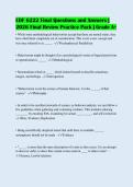 EDF 6222 Final Questions and Answers &vert;&NewLine;2026 Final Review Practice Pack &vert; Grade A&plus;