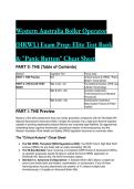 &lbrack;2026&sol;2027&rsqb; Western Australia Boiler Operator HRWL Exam Prep&colon; Elite Test Bank & "Panic Button" Cheat Sheet