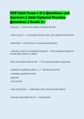 EDF 6222 Exam Bundle with Complete Solutions