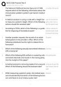 NHA CCMA PRACTICE TEST 3 Latest 2026 Actual Questions & Verified Answers &lpar;Latest 2026 &sol; 2027 Update&rpar; A&plus; Grade 100&percnt; Guarantee Verified by Experts