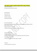 FIN 320F EXAM 2 QUESTIONS WITH SOLUTIONS&period;