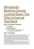 Minnesota Boating Exam Prep&colon; Elite 2026&sol;2027 License Study Bank