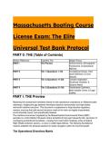 Massachusetts Boating License Exam&colon; Elite Universal Test Bank &lpar;2026&sol;2027 Edition&rpar;