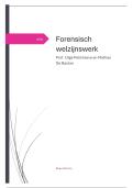 Forensisch welzijnswerk &vert; VUB &vert; 2025&sol;2026