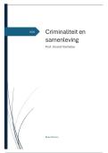 Criminaliteit en Samenleving &vert;VUB &vert; 2025&sol;26