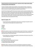ADVANCED PATHOPHYSIOLOGY HESI FINAL EXAM &lpar;2025 UPDATE&rpar; &ndash;QUESTIONS AND CORRECT ANSWERS &lpar;VERIFIED ANSWERS&rpar;&NewLine;PLUS RATIONALES 2026 Q&A &vert; INSTANT DOWNLOAD PDF&period;