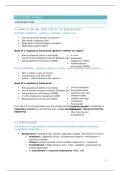 Samenvatting Regulatory Sciences in Biomedicine &vert; KU Leuven &vert;master biomedische wetenschappen&vert; 2025&sol;26
