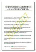 USPAP MCKISSOCK EXAM QUESTIONS&NewLine;AND ANSWERS 2026 VERIFIED&period;