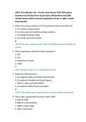 OSHA 10 Certification Test &ndash; Practice Exam Newest 2025-2026 Update &NewLine;Questions Fast Reviwed From Actual Exams 100 Questions And 100&percnt; &NewLine;Verified Answers With Convenient Explanations Grade A&plus; Q&A &vert; Instant &NewLine;Download Pdf 