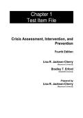 Test Bank for Crisis Assessment&comma; Intervention&comma; and Prevention 4th Edition Chapters 1&ndash;14 by Lisa Jackson-Cherry and Bradley T&period; Erford &vert; Counseling Exam Questions & Answers PDF