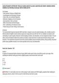 ASSOCIATE BENEFITS OPPORTUNITY SPECIALIST &lpar;ABOS&rpar; EXAM ACTUAL EXAM &ndash;QUESTIONS AND CORRECT ANSWERS &lpar;VERIFIED&NewLine;ANSWERS&rpar; PLUS RATIONALES 2026 Q&A &vert; INSTANT DOWNLOAD PDF&period;