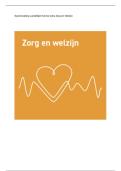 Samenvatting LKT Zorg en Welzijn &vert; Hogeschool Rotterdam &vert; 2025&sol;26