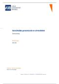 Samenvatting Gerechtelijke Geneeskunde en Criminalistiek &vert; VUB &vert; 2025&sol;26