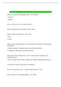 Stcw basic firefighting exam Questions and Answers Latest Graded A&plus;