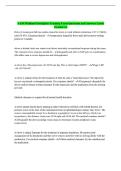 Stcw basic firefighting exam Questions and Answers Latest Graded A&plus;