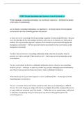 TEPC Exam Questions and Answers Latest Graded A&plus;