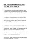 FINAL EXAM NR509 EXAM PREP 2026&NewLine;COMPLETE STUDY GUIDE GRADED A&plus;