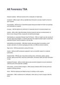 All Forensics TSA  Latest &lpar;2026&sol;2027&rpar; Verified Answers by Experts