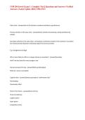 COB 204 Jewett Exam 1 &comma; Complete Test &vert;&vert; Questions and Answers &lpar;Verified Answers&rpar; &lpar;Latest Update 2026&rpar; UPDATE&excl;&excl;&NewLine;