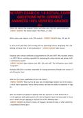 NOTARY EXAM CH&period; 1-6 ACTUAL EXAM&NewLine;QUESTIONS WITH CORRECT&NewLine;ANSWERS 100&percnt; VERIFIED GRADED&NewLine;A&plus;