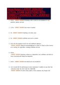 Texas Notary LATEST 2026&sol;2027&NewLine;ACTUAL EXAM QUESTIONS WITH&NewLine;CORRECT ANSWERS 100&percnt; VERIFIED&NewLine;GRADED A&plus;
