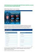 NR 507 Edapt Week 5 Liver Cirrhosis Study Guide 2026 &vert; Hepatic Complications&comma; Assessment&NewLine;& Nursing Interventions &vert; Complete Solutions PDF