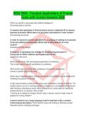 WGU D685 - Practical Applications of Prompt Exam with Correct Answers 2026