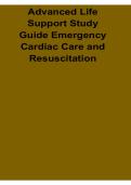 Advanced Life Support Study Guide Emergency Cardiac Care and Resuscitation 2025&sol; 2026