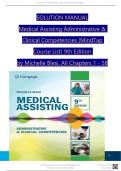 WORKSHEETS ANSWER KEYSMedical Assisting Administrative & Clinical Competencies &lpar;MindTap Course List&rpar; 9th Edition by Michelle Blesi&comma; All Chapters 1 - 58