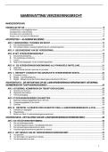 Samenvatting Verzekeringsrecht KU Leuven - 2025&sol;26 &lpar;C07C4a&rpar; - 16&sol;20 eerste zit 