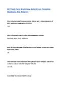 DC Third Class Stationary Boiler Exam Complete Questions And Answers